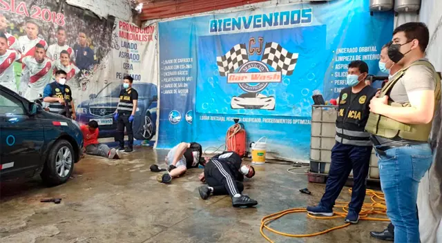 Los delincuentes serán trasladados a la Depincri para la investigación correspondiente. Los delincuentes serán trasladados a la Depincri para la investigación correspondiente.