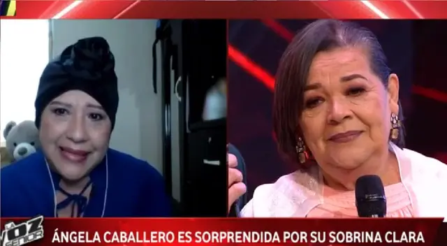 Participante de La Voz Senior fue sorprendida por su sobrina en el programa. Participante de La Voz Senior fue sorprendida por su sobrina en el programa.