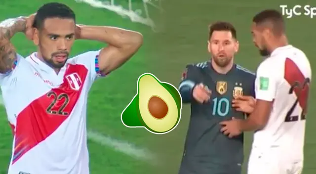 Alexander Callens no pudo llevarse la camiseta de Lionel Messi a casa.
