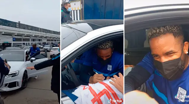 Jefferson Farfán compartió un grato momento con los hinchas de Alianza Lima, que esperan que hoy su club acceda a la final de Liga 1.