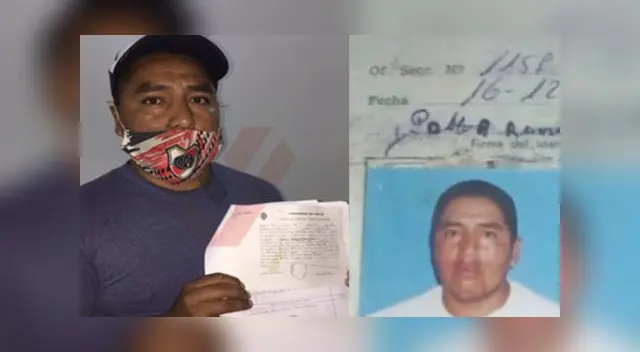 EL hombre lucha por ser reconocido como ciudadano en Argentina. EL hombre lucha por ser reconocido como ciudadano en Argentina.