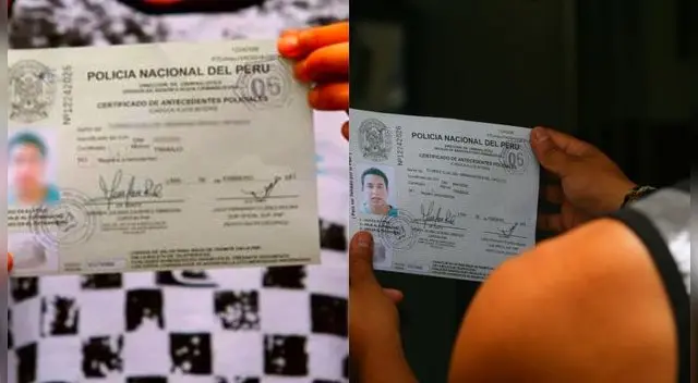 El costo del certificado de antecedentes policiales es de 17 soles.