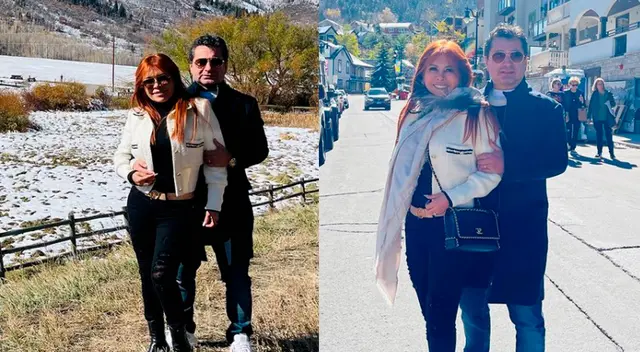 Magaly Medina aprovechó el fin de semana para irse de viaje con Alfredo Zambrano y amistades.