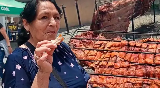 Pobladora degusta del emblemático plato del norte chico.