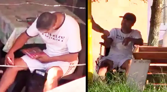 “Es un descarado, un sinvergüenza”, dijo muy indignado el vecino mientras terminaba de grabarlo. “Es un descarado, un sinvergüenza”, dijo muy indignado el vecino mientras terminaba de grabarlo.