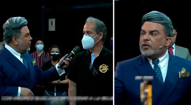 Andrés Hurtado se mostró sumamente molesto con su producción.