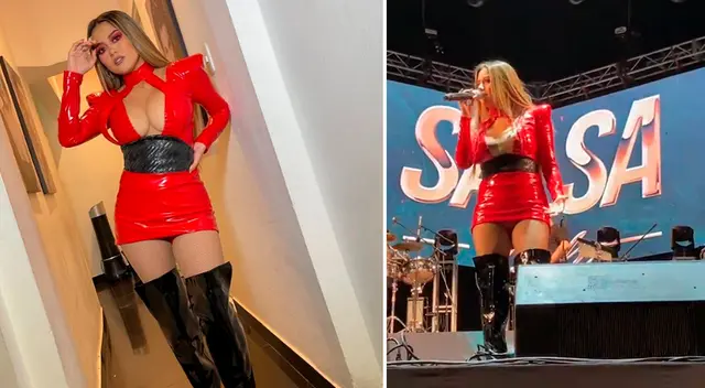 Amy Gutiérrez se lució en su concierto. Amy Gutiérrez se lució en su concierto.