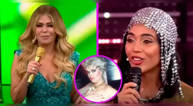 Vania Bludau no dejó pasar la oportunidad de recordar la etapa de vedette de Gisela Valcárcel a quien elogió en demasía. Vania Bludau no dejó pasar la oportunidad de recordar la etapa de vedette de Gisela Valcárcel a quien elogió en demasía.