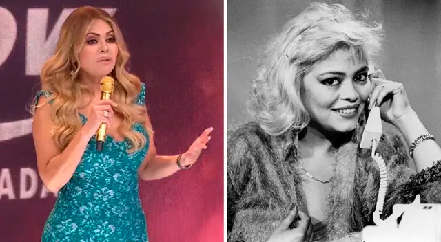 Gisela Valcárcel se emocionó al hablar de Aló Gisela. Gisela Valcárcel se emocionó al hablar de Aló Gisela.