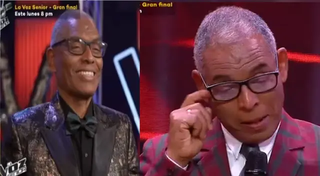 Óscar Centeno fue elogiado por los entrenadores de La Voz Senior.