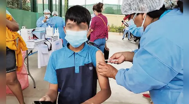 Todavía. Minsa no autoriza aún la vacunación de menores. Foto: difusión