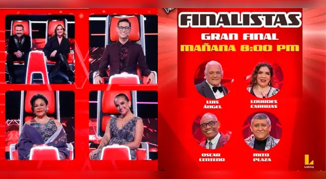 Usuarios cuestionan la final de La Voz Senior. Usuarios cuestionan la final de La Voz Senior.