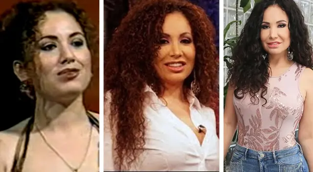 El gran cambio de Janet Barboza en su paso por la televisión.