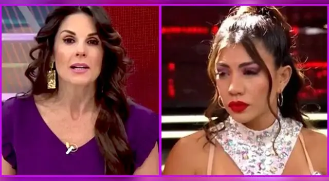 Rebeca Escribens se solidariza con Diana Sanchez.