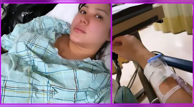 Lesly Castillo en proceso de parto. Lesly Castillo en proceso de parto.