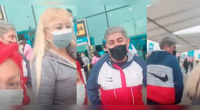 Susy Díaz se fue de viaje con Walter y Deysi Araujo.