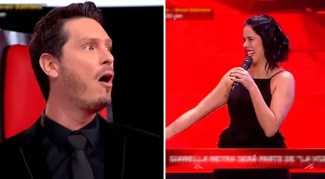 Cristian Rivero se emocionó al ver a su esposa en La Voz Senior.