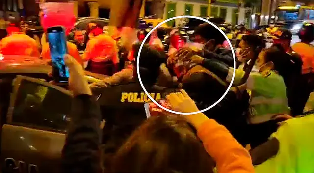 Exmandatario pudo escapar de las garras de los desadaptados.