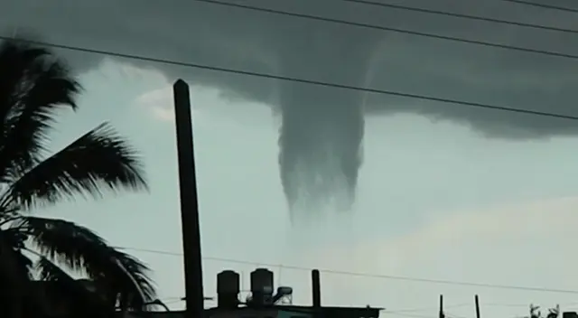 Extraño fenómeno impresionó a la ciudad de Cienfuegos en Cuba.