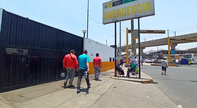 Fue trasladada al hospital Dos de Mayo en el que falleció Fue trasladada al hospital Dos de Mayo en el que falleció