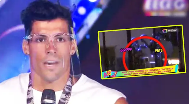 Patricio Parodi molesto con programa que grabo el interior de su hogar.