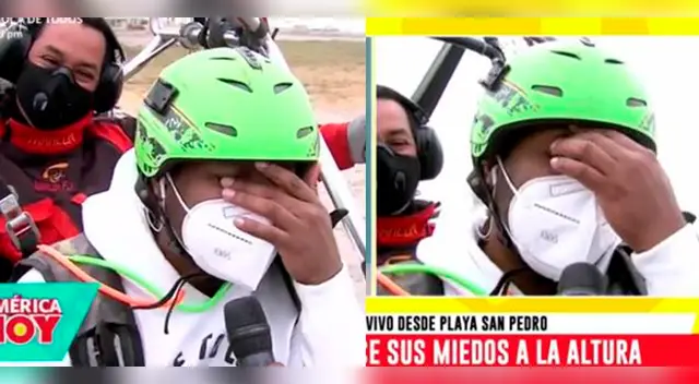 Giselo se quiebra tras volar en paratrike.