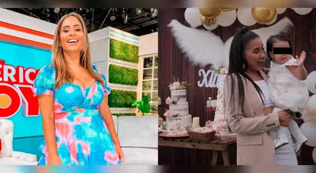 Ethel Pozo felicita a Samahara por el cumpleaños de su hija.