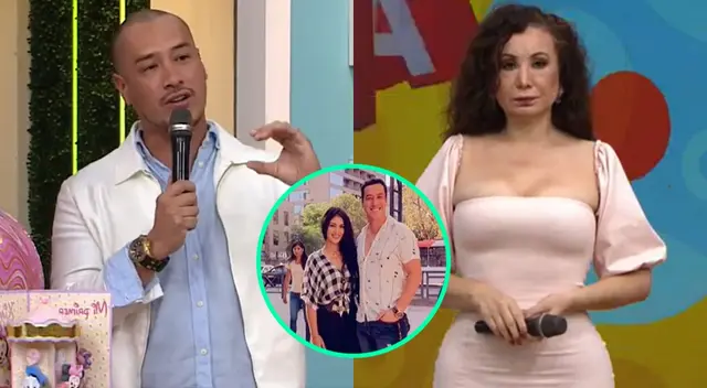 Yunko Dos Santos llegó como invitado a América Hoy, y lo cuestionaron por su exprometida Chris Soifer, por lo que él cuadró a Janet Barboza.