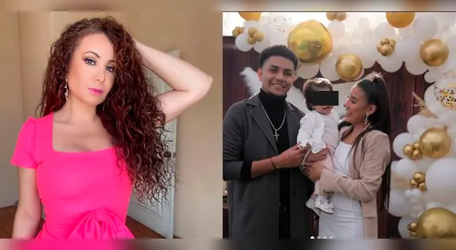 Janet Barboza le baja el dedo al cumpleaños de la hija de Samahara.