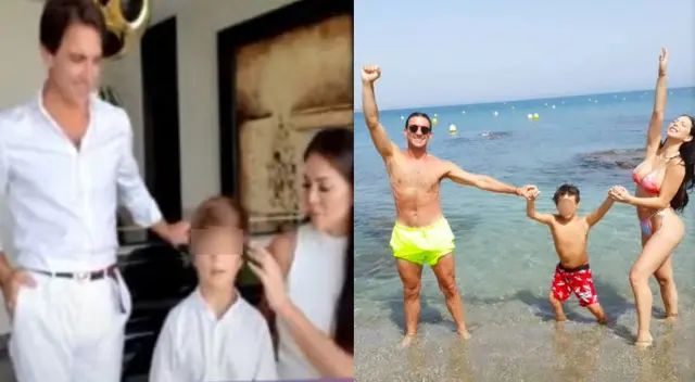 Antoñito, hijo de Antonio Pavón y Sheyla Rojas, desea tener una hermanita . Antoñito, hijo de Antonio Pavón y Sheyla Rojas, desea tener una hermanita .