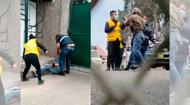 Hombre denunció agresión por parte de fiscalizadores de Surco.