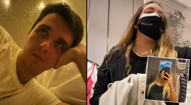 Joven peruana y su novio extranjero se han convertido en personajes virales de TikTok. Joven peruana y su novio extranjero se han convertido en personajes virales de TikTok.
