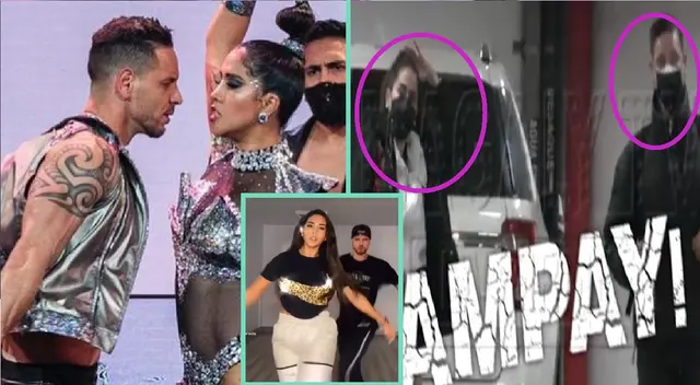 Melissa Paredes y su bailarín más juntos que nunca.