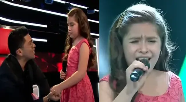 Christian Yaipén se quiebra tras recordar a su papá al ver cantar a la pequeña Grazzia.