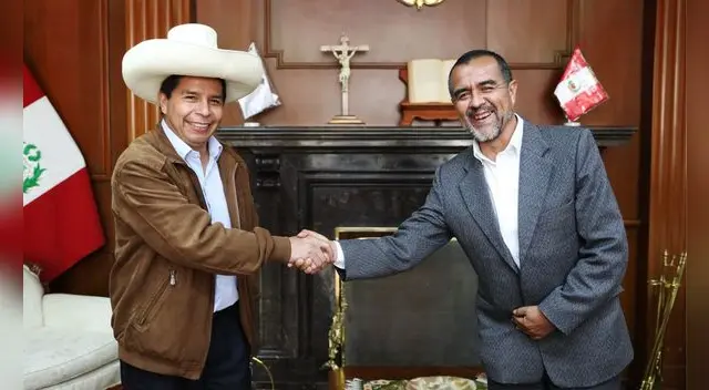 Íber Maraví se reunió con Pedro Castillo en Palacio de Gobierno