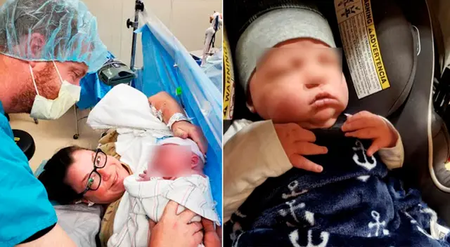 El doctor de la operación reconoció que nunca había visto en un parto a un bebé de 60 centímetros. El doctor de la operación reconoció que nunca había visto en un parto a un bebé de 60 centímetros.