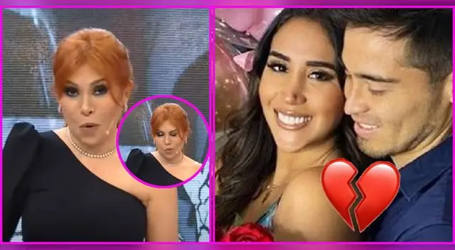Magaly criticó duramente a Melissa Paredes tras haberle sido infiel al Gato Cuba, según ella.