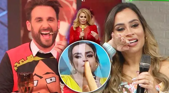 Rodrigo González le pide un poquito de por favor a Ethel Pozo y que se ponga firme durante entrevista de Melissa Paredes.