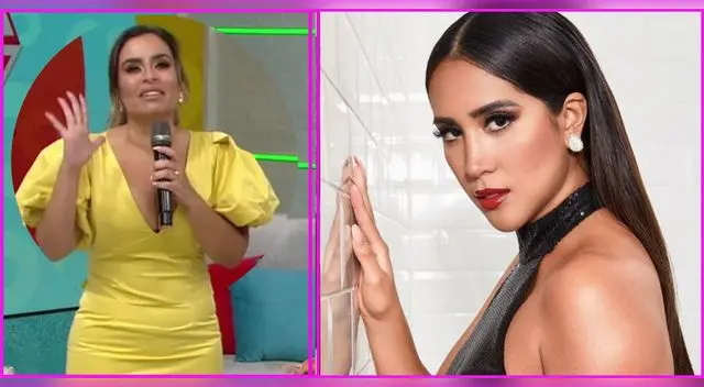 Melissa Paredes cuadra a Ethel Pozo y le afirma no son 'amigas intimas'.
