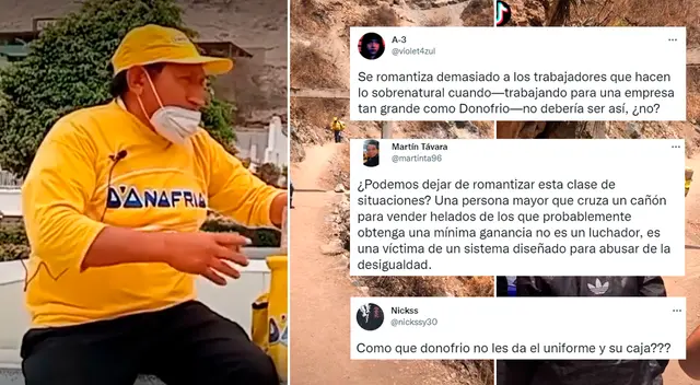 Miles de usuarios salieron en defensa del heladero de Autisha.