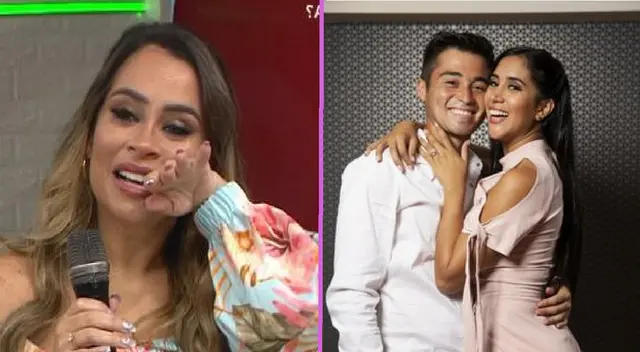 Ethel Pozo se distancia de Melissa Paredes y asegura no es su amiga del colegio.