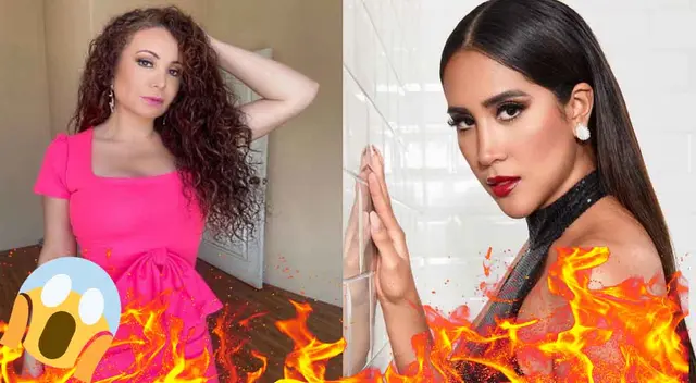 Janet Barboza le hizo a Melissa Paredes tras ampay.