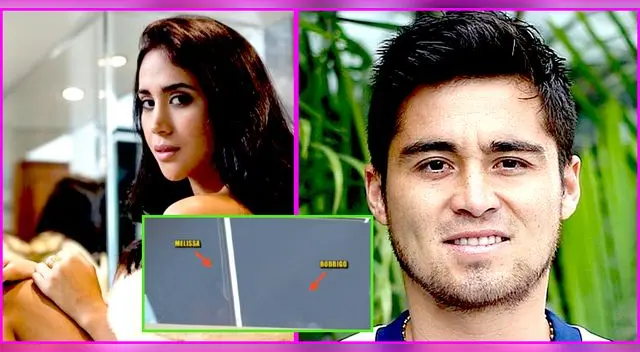 Melissa Paredes salió de la casa de Rodrigo Cuba.