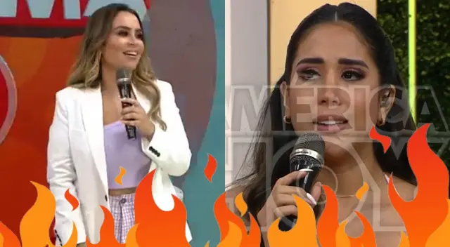 Ethel Pozo se pronunció después de que Melissa Paredes dijera que no está en su círculo cercano de amigos, y lo tomó con una broma.
