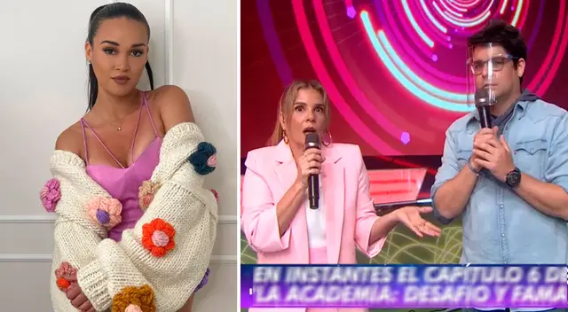 Angie Arizaga estaría embarazada según los conductores de EEG. Angie Arizaga estaría embarazada según los conductores de EEG.