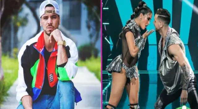 Melissa Paredes y Anthony Aranda juntos en Reinas del show.