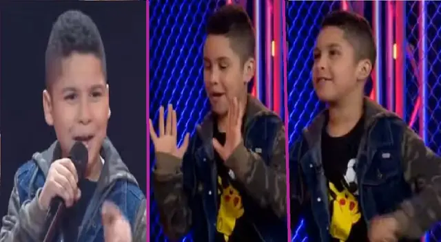 Niño conquista con su actitud y encanto a Gianella Neyra y entrenadores de La Voz Kids Perú. Niño conquista con su actitud y encanto a Gianella Neyra y entrenadores de La Voz Kids Perú.
