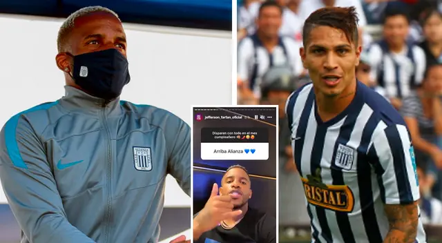 Jefferson Farfán y Paolo Guerrero pueden hacer dupla en el 2022 en Alianza Lima.