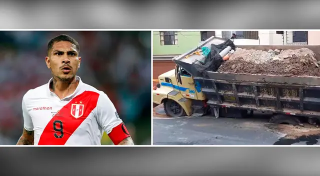 Paolo Guerrero tomó conocimiento de lo sucedido, y para su tranquilidad no se reportó que ninguna persona haya salido herida.