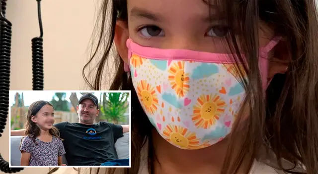 Tras recibir su primera dosis, el hospital informó al padre que su hija tenía un tumor raro y necesitaba cirugía de inmediato.